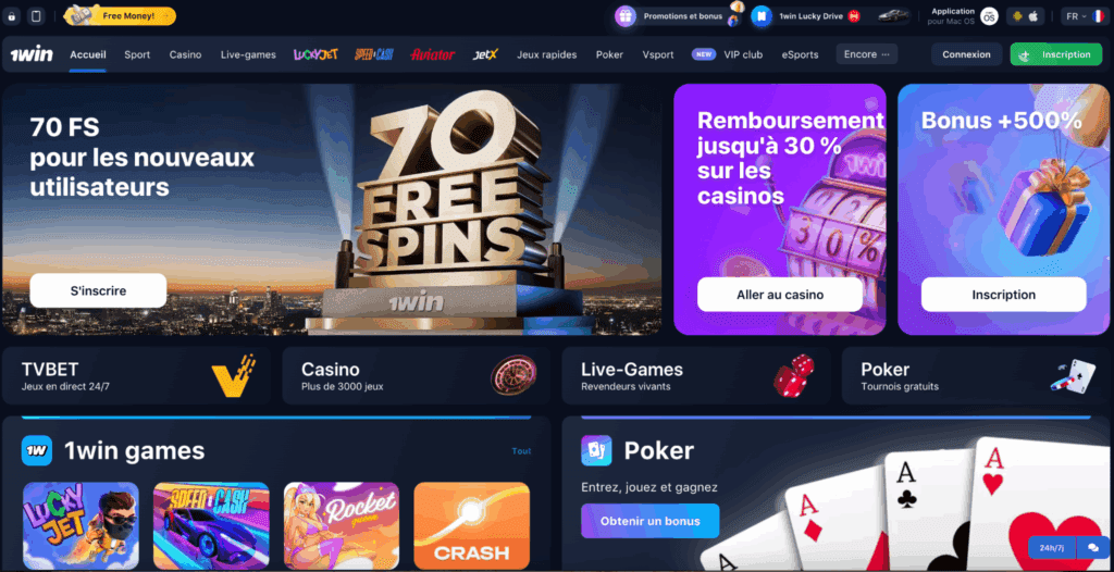1win casino